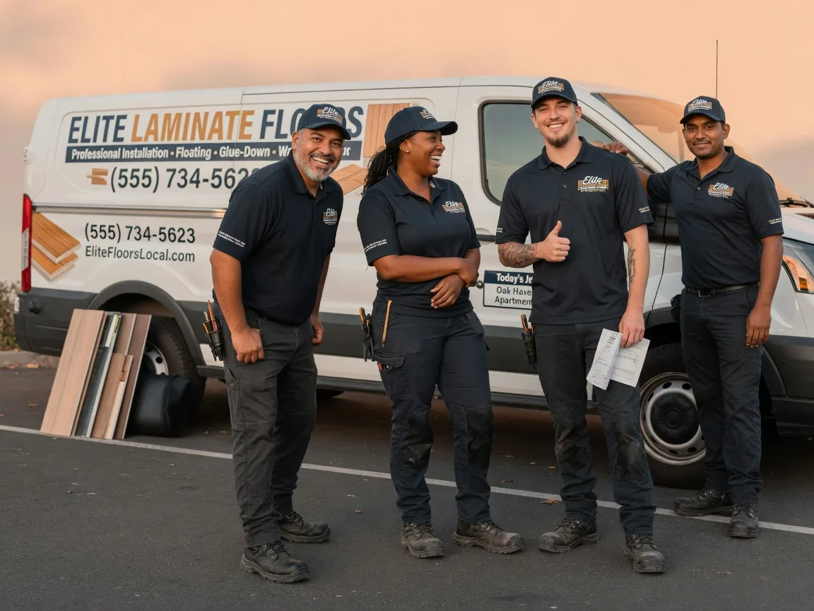 Laminate flooring installation company in Karlsruhe, ND